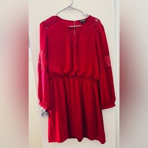 Express Short Red Dress